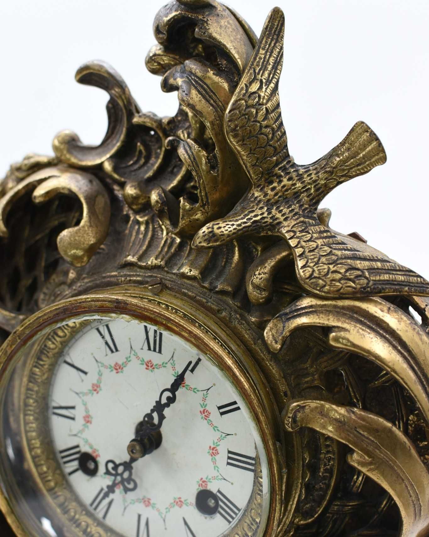Relógio de mesa em bronze