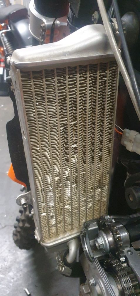 Chłodnic Komplet lewa prawa Ktm sxf 450 sxf 250 sx 250 Szczelne dawca