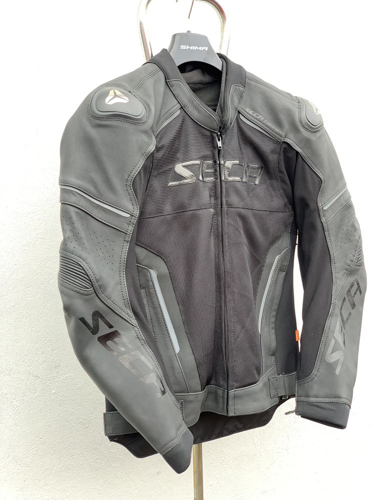 Kurtka motocyklowa Seca HOOLIGAN AIR roz. 50 Skóra/Siatka Najtaniej!
