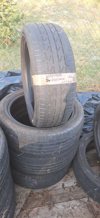 225 45 R19 Bridgestone 4 szt komplet lato PROMOCJA