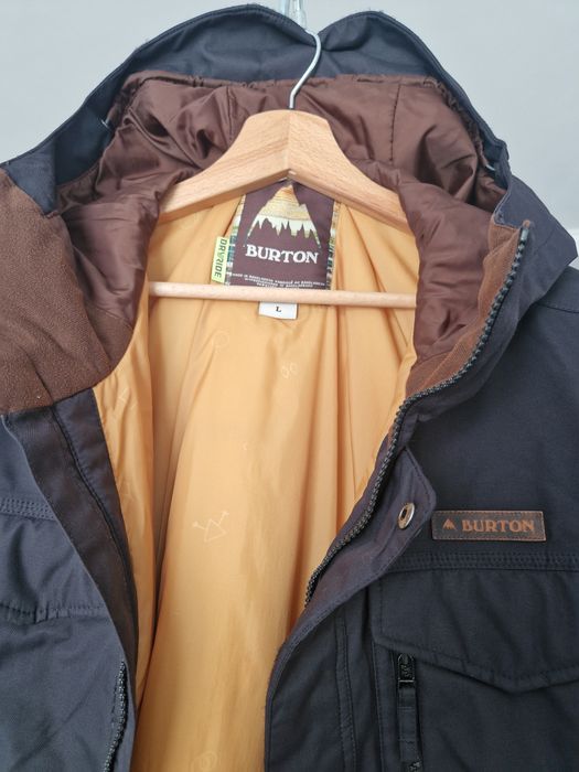 Kurtka snowboardowa Burton – czarna, rozmiar L
