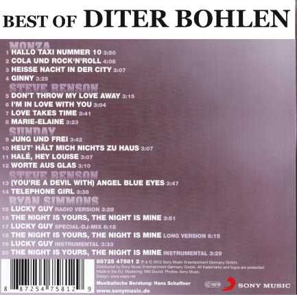 CD Аудио Диски Dieter Bohlen 2002-2012