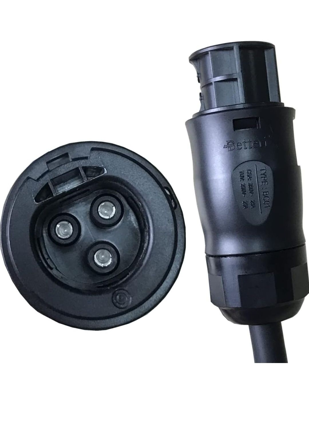 10 m kabel elektryczny AC z Betteri BC01 na gniazdo Schuko