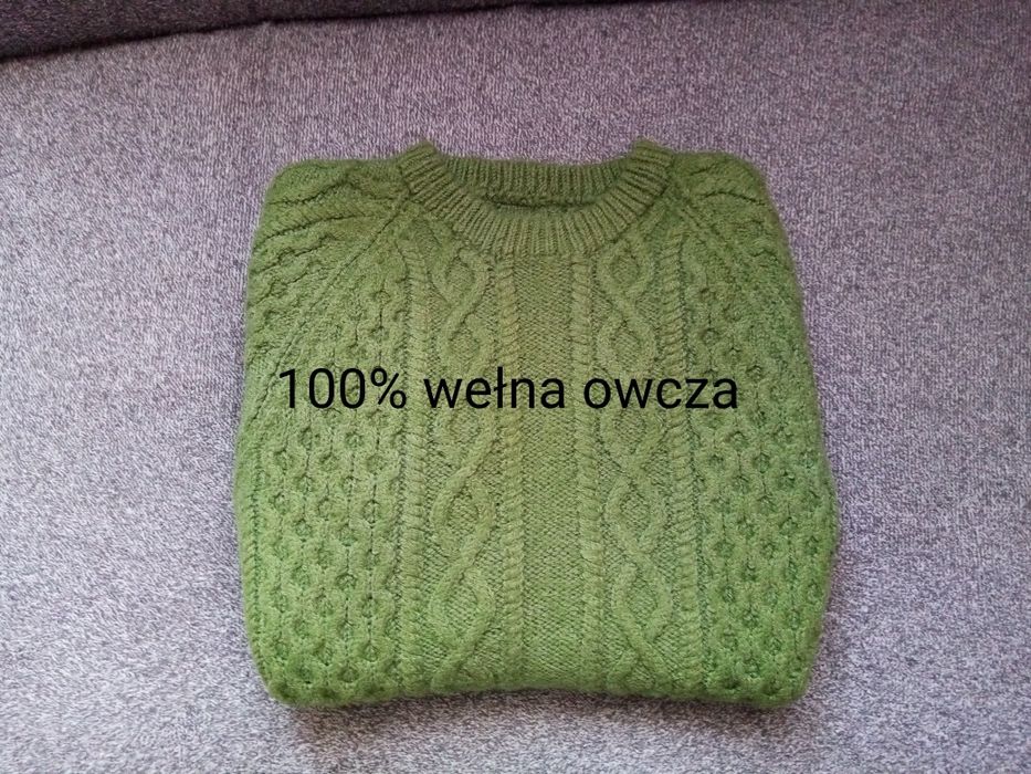 Sweter 100% wełna owcza