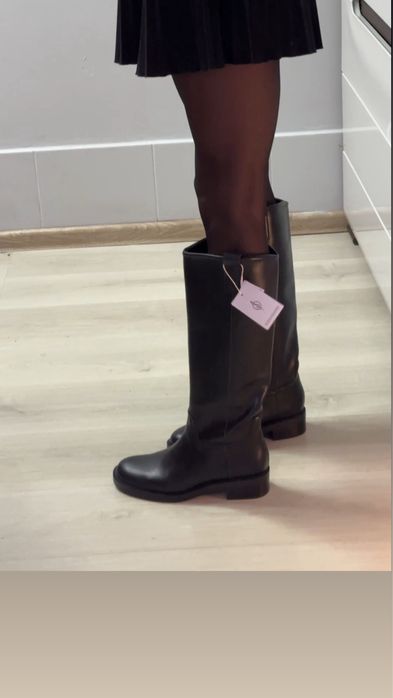 Найпопулярніша модель чобіт з широкою халявою Stradivarius, 37, 38, 39