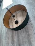 Żyrandol 60cm butelkowa zieleń