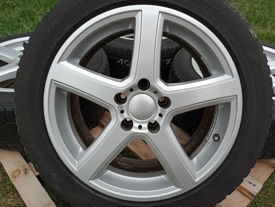 Alufelgi 17 cali 5x112 Audi Mercedes VW Seat Skoda CLS A5 - ET28