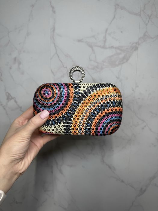 Torebka kopertówka wieczorowa vintage