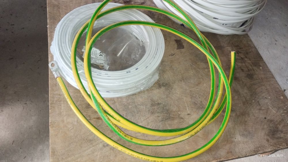 Kabel przewód elektryczny ELPAR YDY 3x1,5 oraz DAMIR 2x1,5