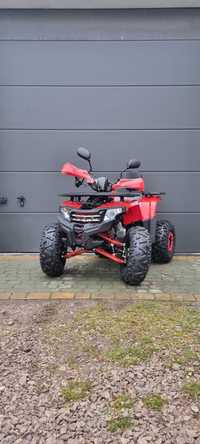 Quad HB-ATV125F KOŁO 8" X-TREM Czerwony