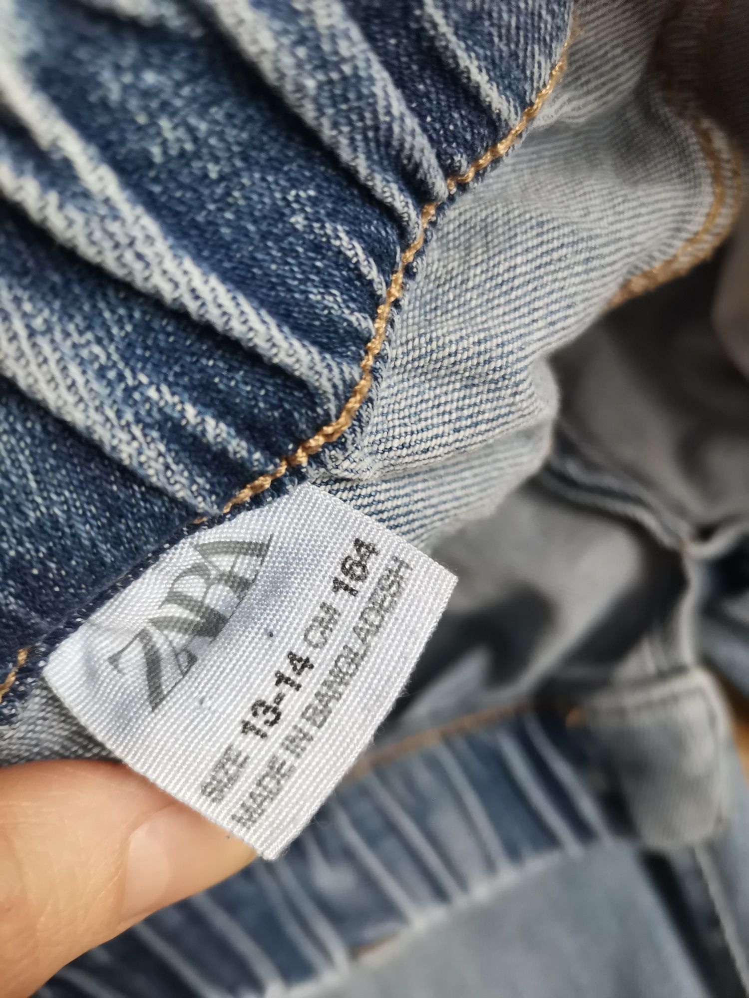 Zara spodnie typu mom 164