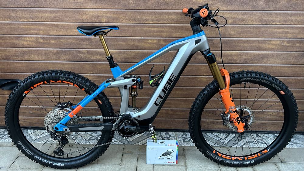 E-bike електровелосипед Карбон Cube Stereo Hybrid 160 625 FOX38