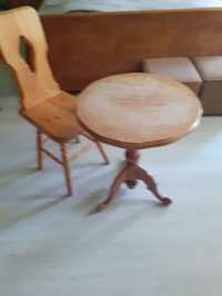 Stolik i  krzesło