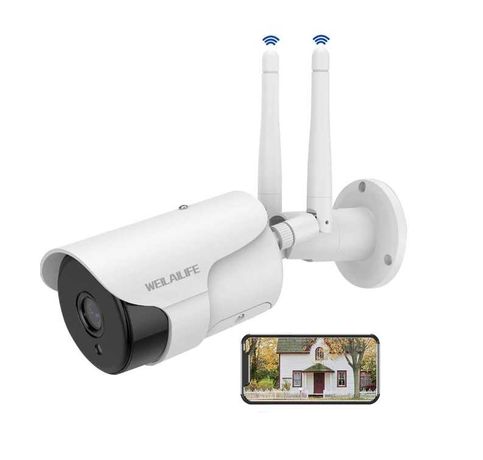 Kamery HD WEILAILIFE 1080P 3MP 3,6mm WiFi OOSSXX 2szt.