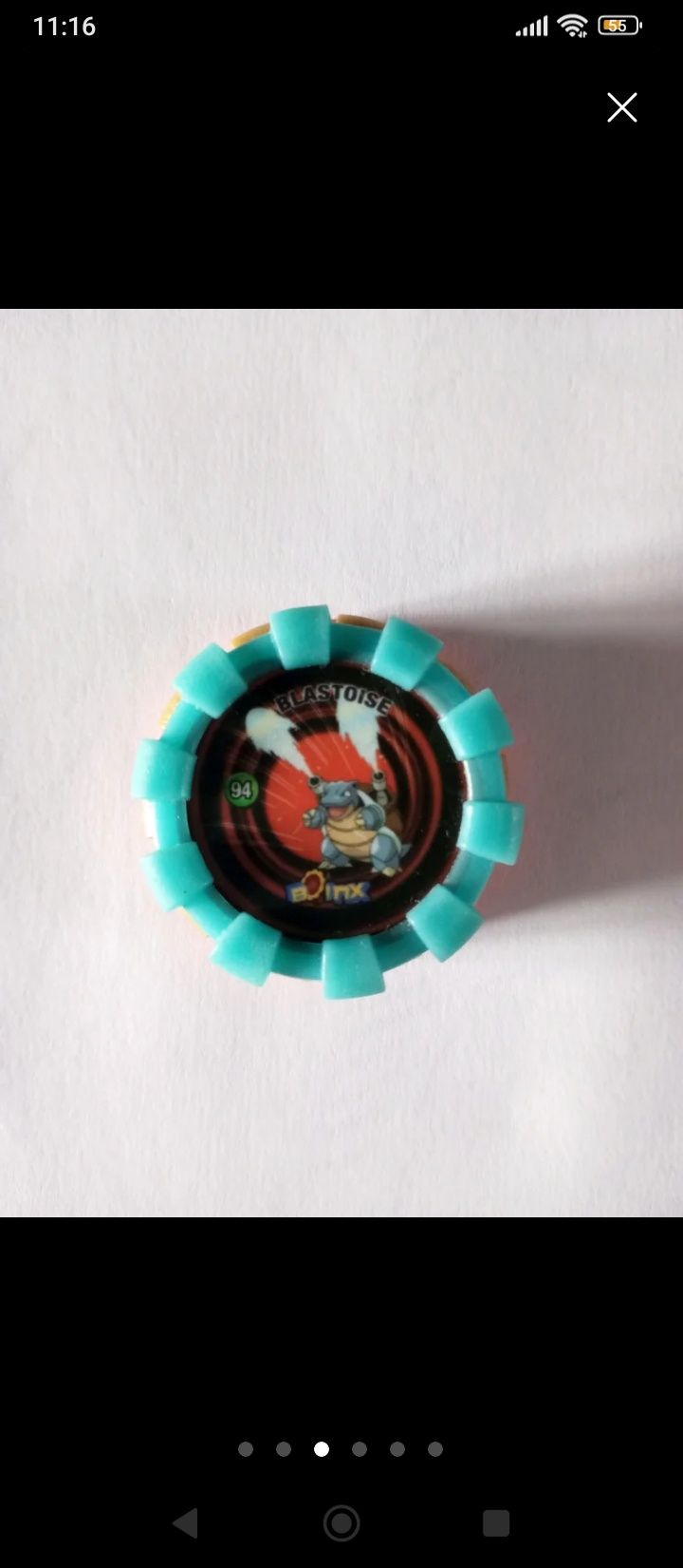 4 tazos boinx Pokémon
