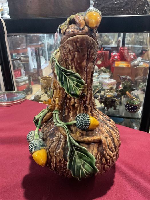 Jug palissy Caldas como nova alt,24 cm