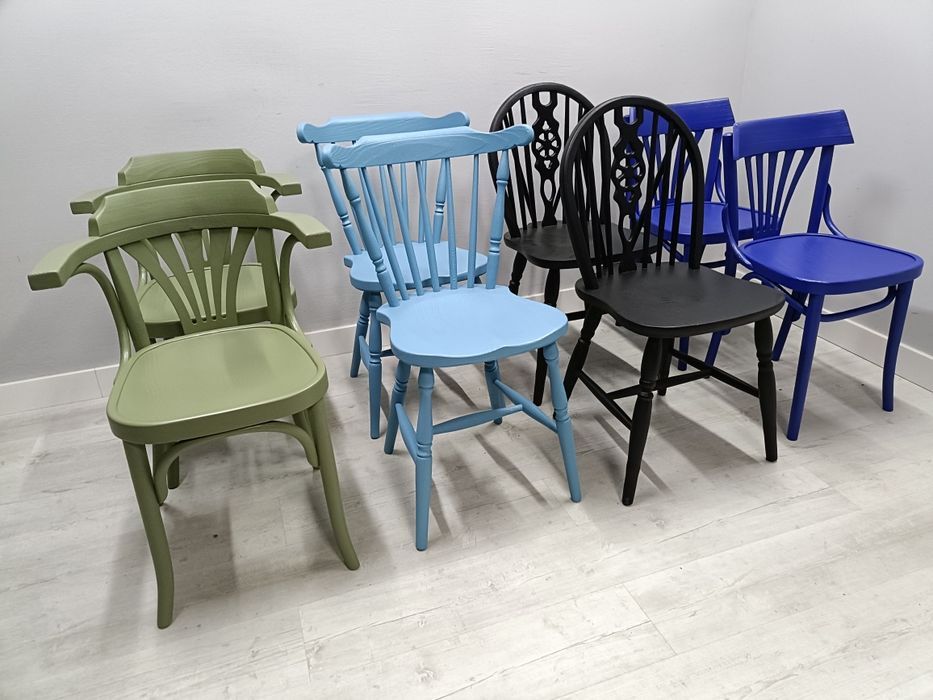 Krzesła Thonet Fameg Radomsko różne kolory na zamówienie