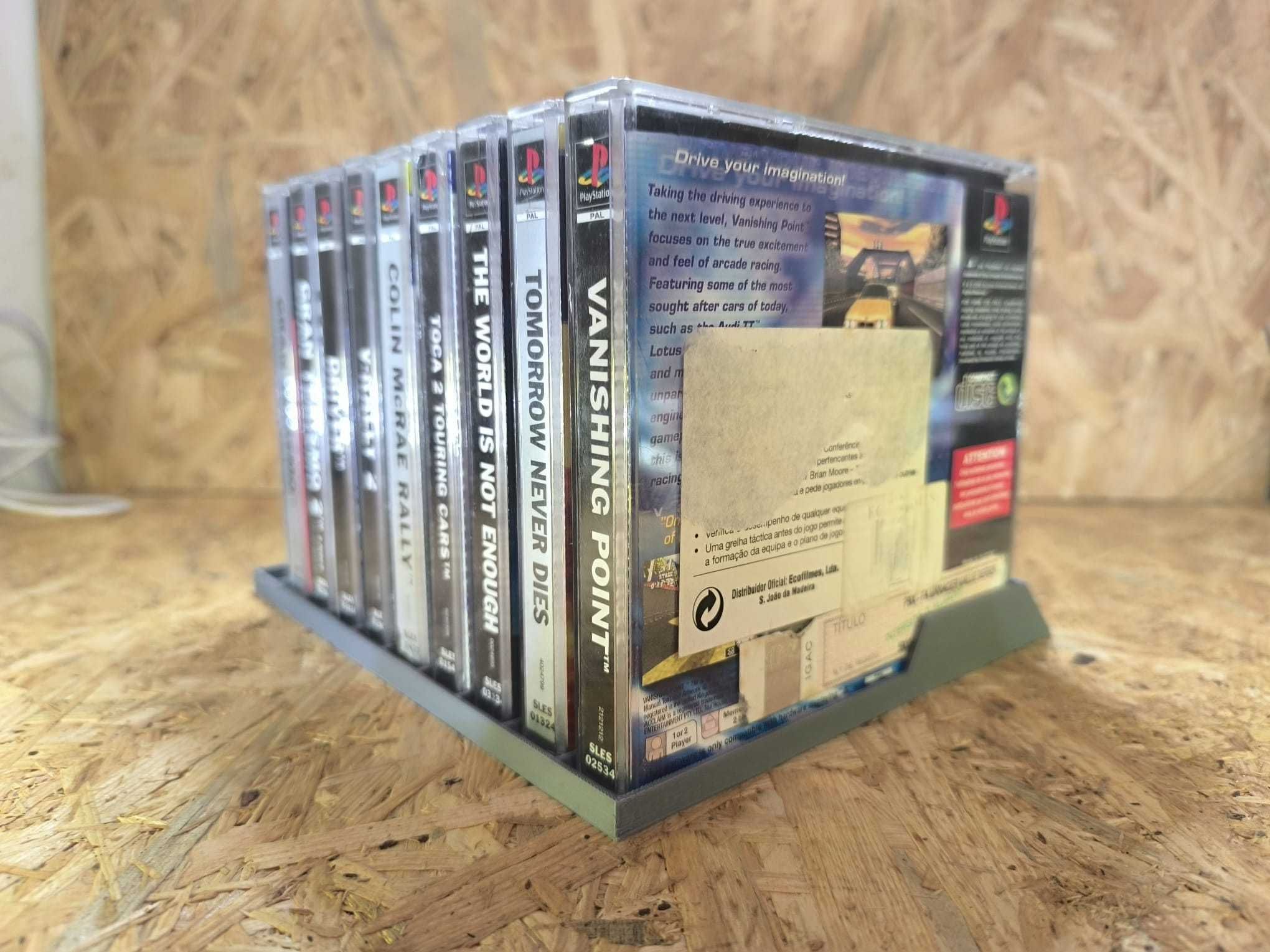 Suporte/ Display para jogos de PS1 -Playstation 1
