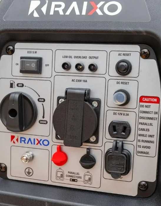 Генератор бензиновий RAIXO R3300, 3кВт