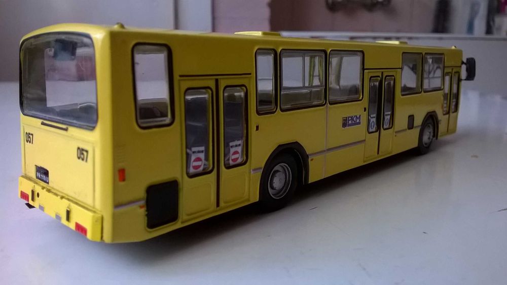 JELCZ-BERLIET PR110U konwersja PKM Katowice, skala 1:72; model DeAgost