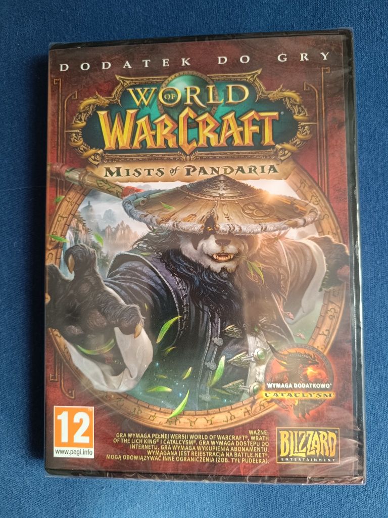 Dodatek do gry World of Warcraft Mists of Pandoria PC