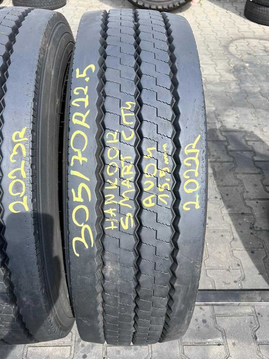 4x 305/70R22.5 Hankook Smart City A004