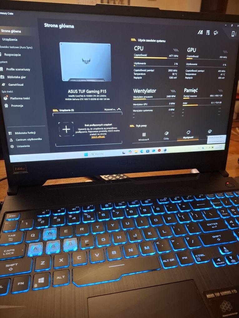 Laptop Asus Tuf Fx506l Gtx 1650ti 144hz