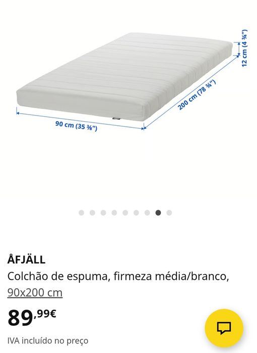 Colchão solteiro