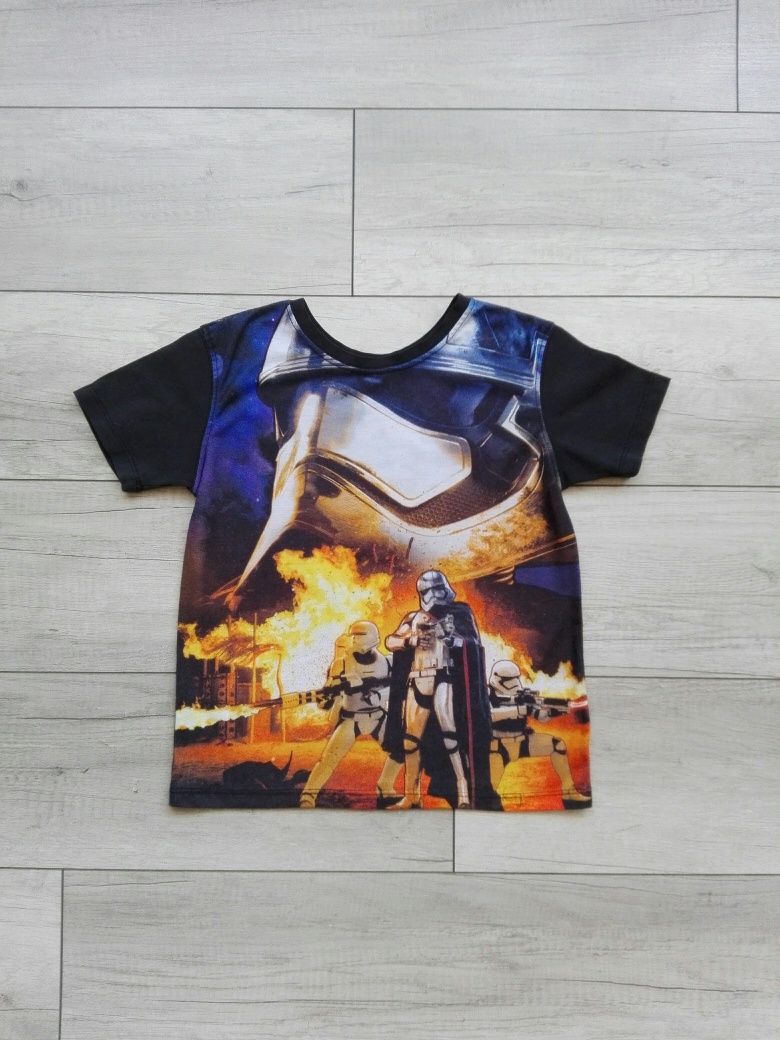 Star Wars dwustronny t-shirt koszulka rozm 128