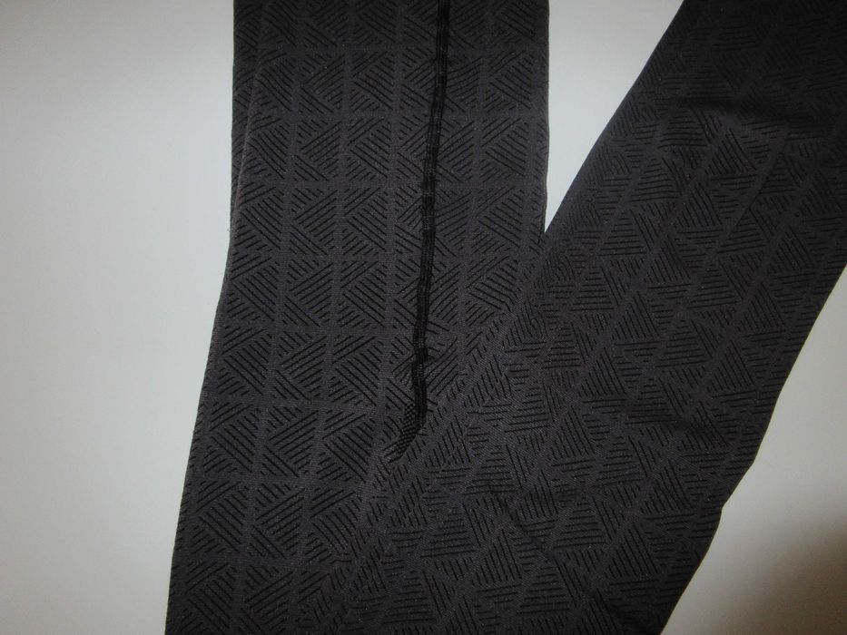 Collants fino estampado - cinzento! Nunca usado