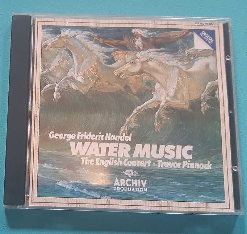CD Handel Water Music - Trevor Pinnock Archiv