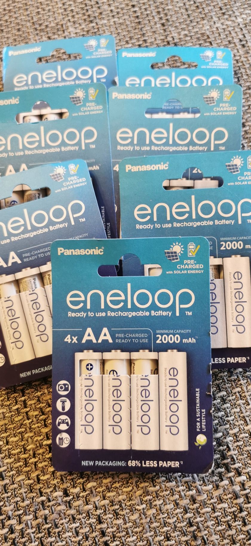 Baterie Akumulatorki R6 AA eneloop Panasonic 4szt