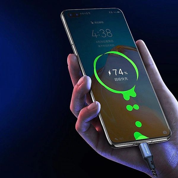 ORYGINALNY Kabel USB - USB Typ C 3A 1m do ładowania telefonu / przesył