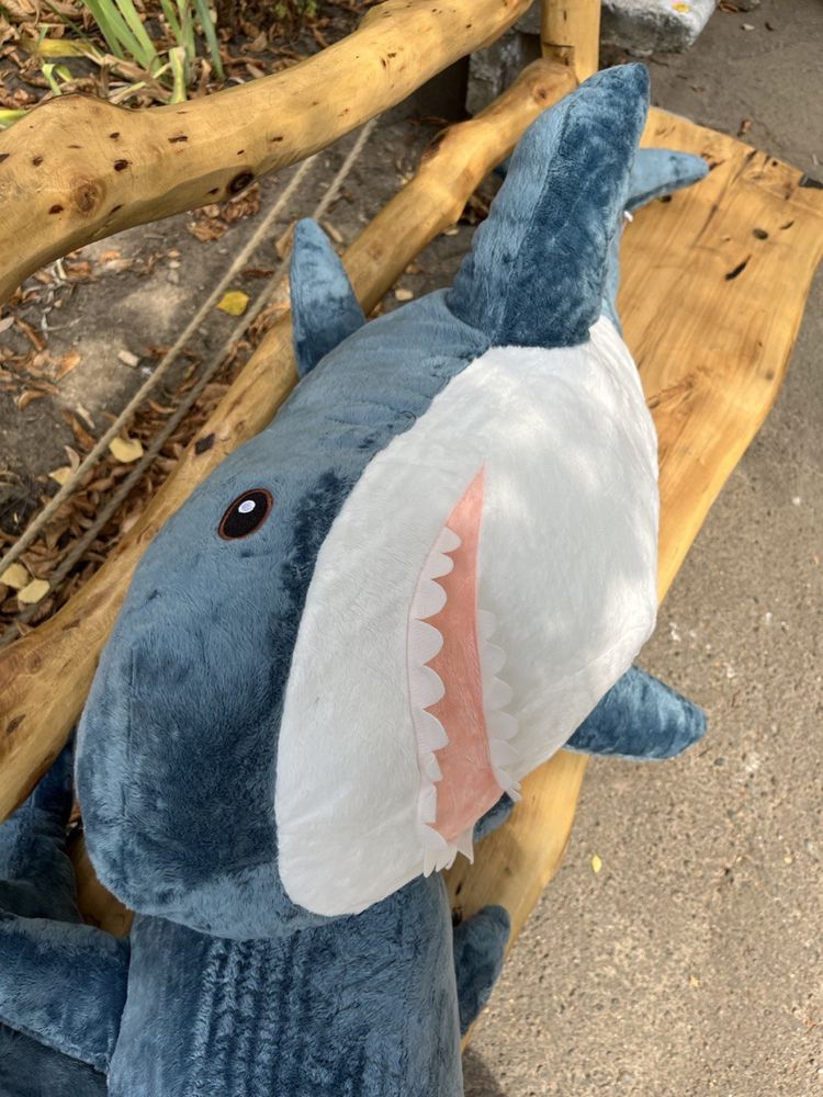 Акула из Ikea, акула икеа , акула ікеа, іграшка м’яка акула .