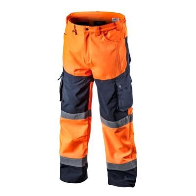 Spodnie robocze SOFTSHELL pomarańczowe S NEO