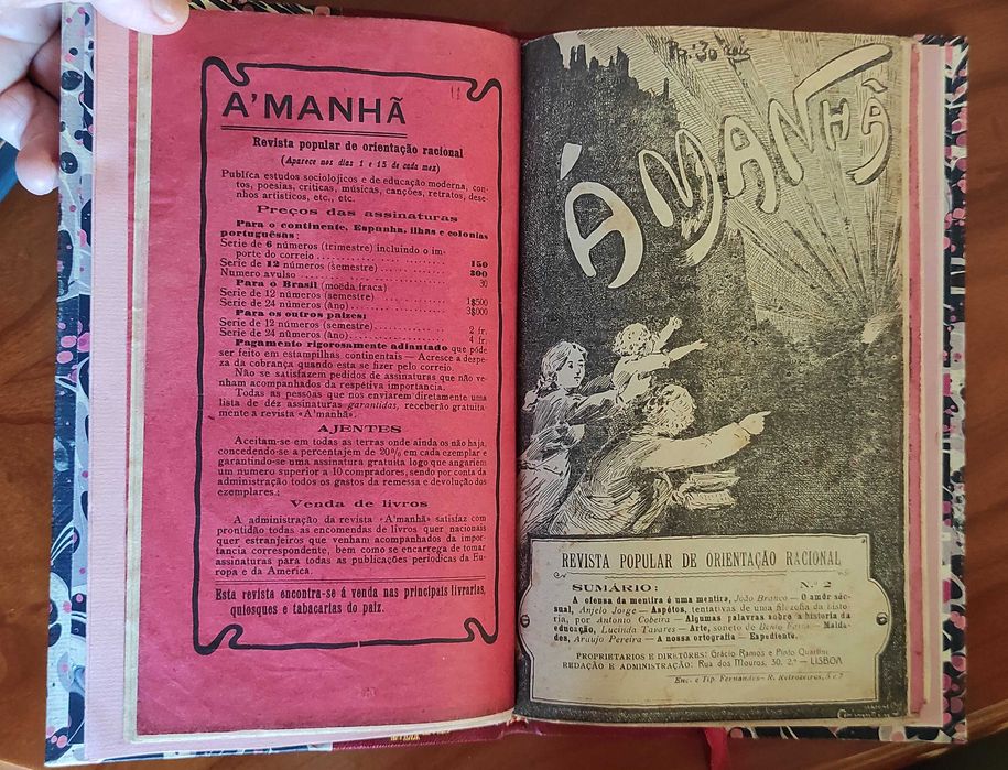 Amanhã. Revista Popular de Orientação Racional