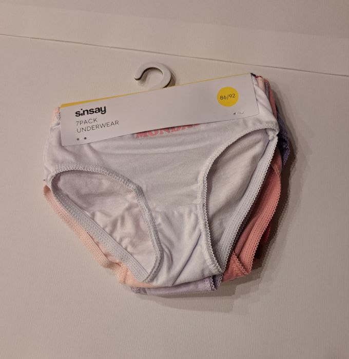 Wielopak zestaw majtek 86/92 sinsay