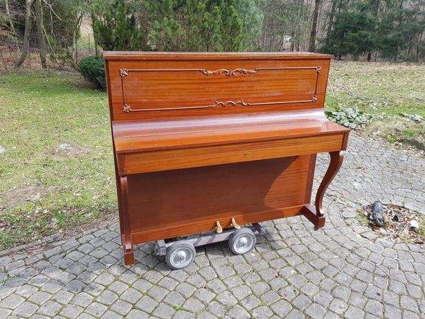 Pianino Nordiska 115cm 1944r CIEMNY BRĄZOWY