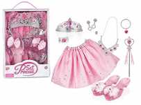 Zestaw piękności spódniczka, buty, różdżka, diadem, biżuteria. Adar