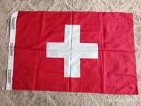 Flaga Szwajcaria biały krzyż na czerwonym tle germany 2006 FIFA world