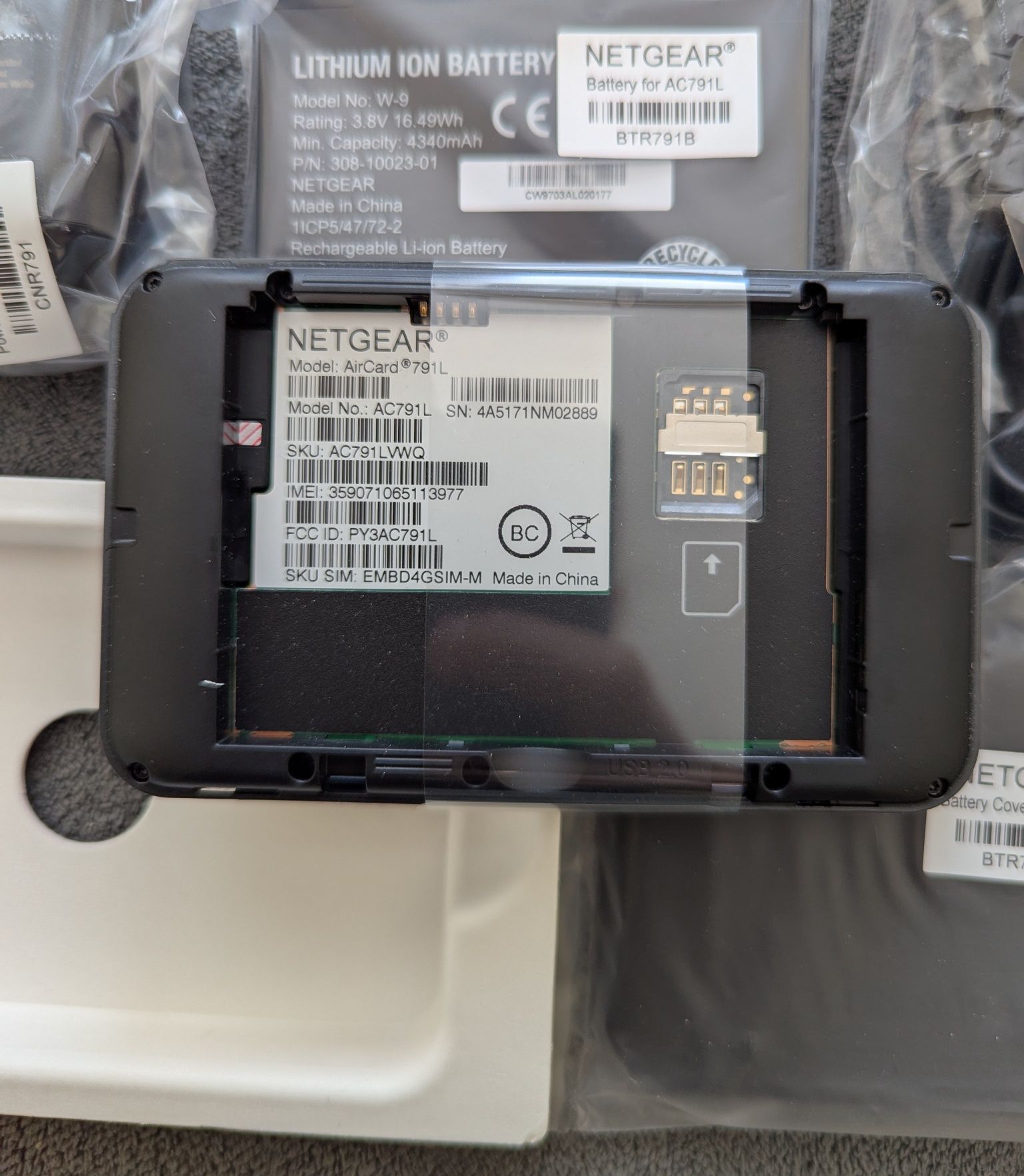 3G,4G LTE Wi-Fi роутер Netgear AC791L