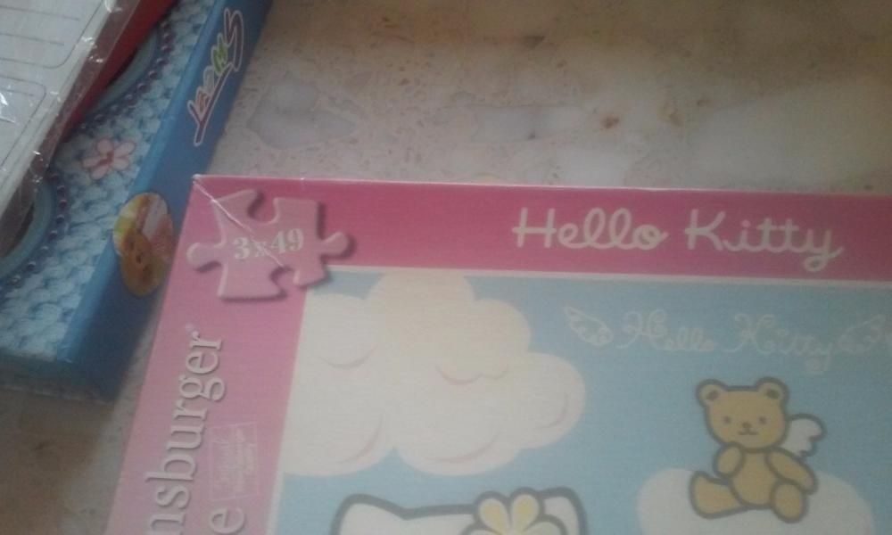 Puzzle Hello Kitty 3 in 1 Ravensburger dla 5+