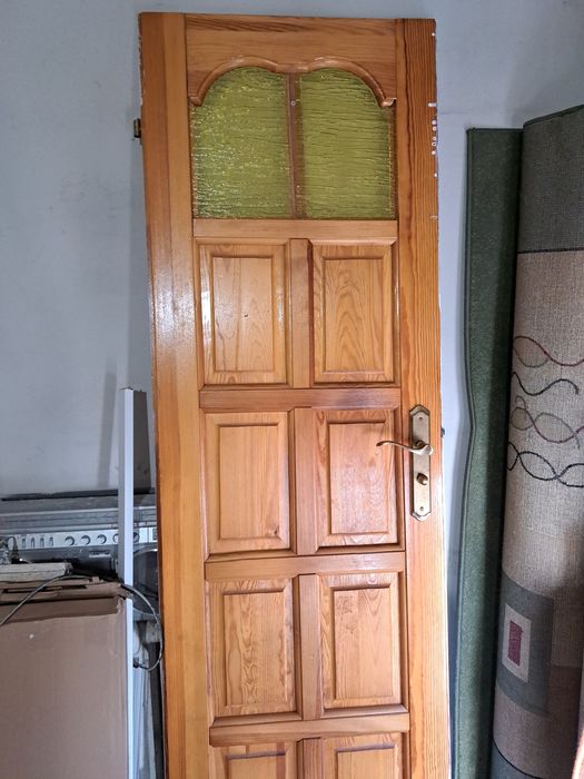 Skrzydła drzwiowe drewniane 4 sztuki