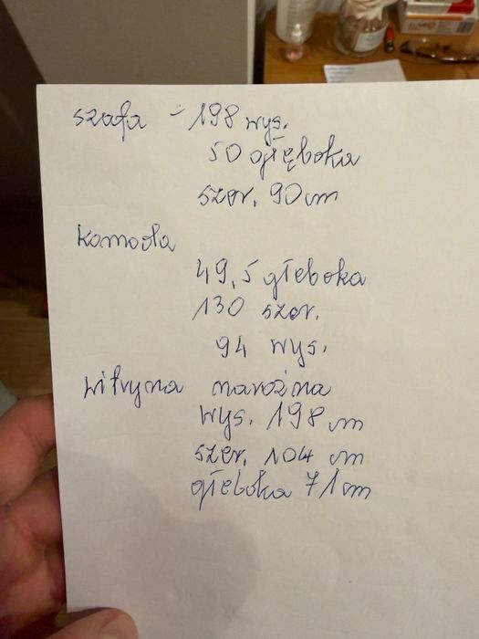 Sprzedam meble uzywane