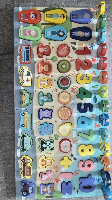 Іграшка сортер дерев'яна