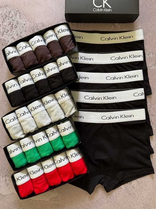 Якісні чоловічі труси Calvin Klein серії Modern Black. Мужские боксеры