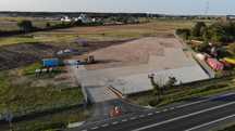 parking tir autobus samochody osobowe, plac utwardzony, magazyn