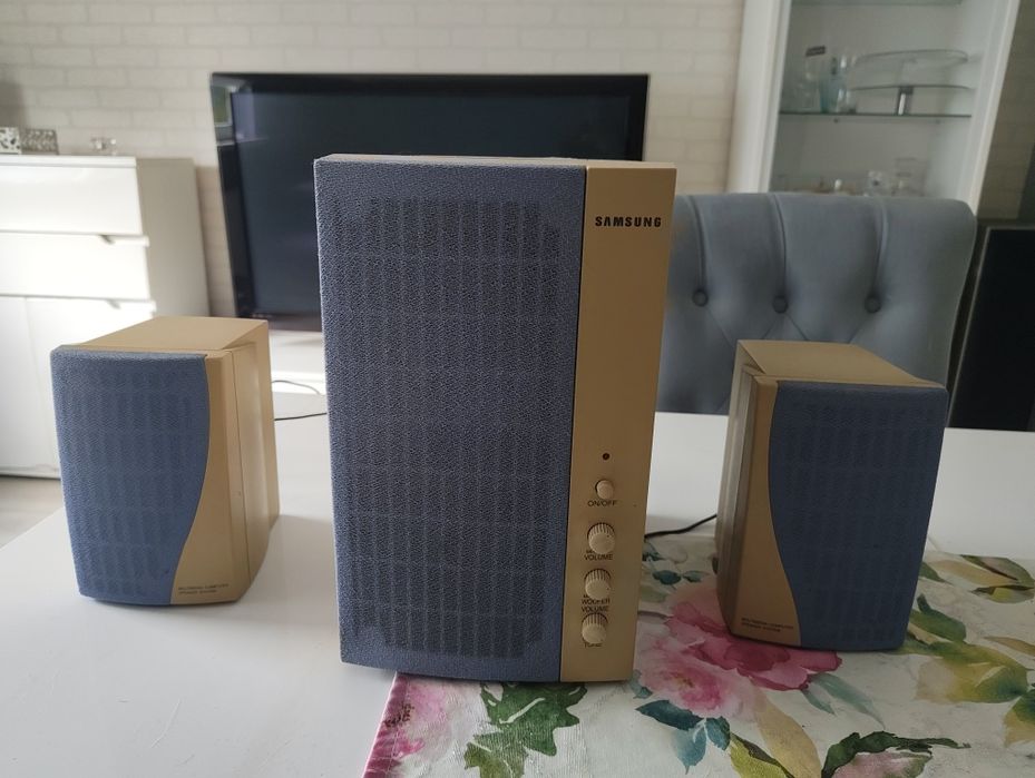 Zestaw głośników komputerowych retro Samsung SMS-5100