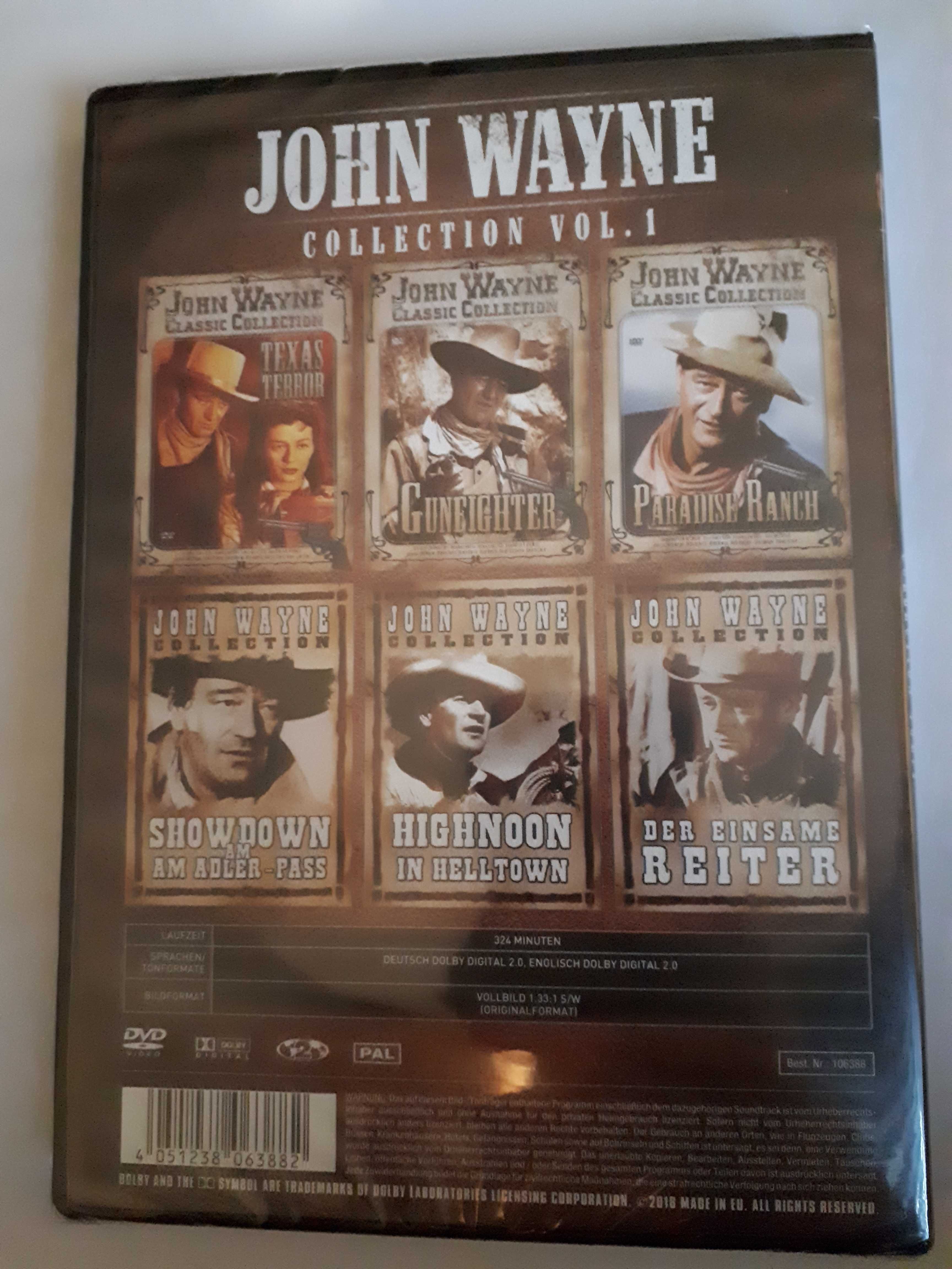 John Wayne collection 6 filmów ponad 300 min folia