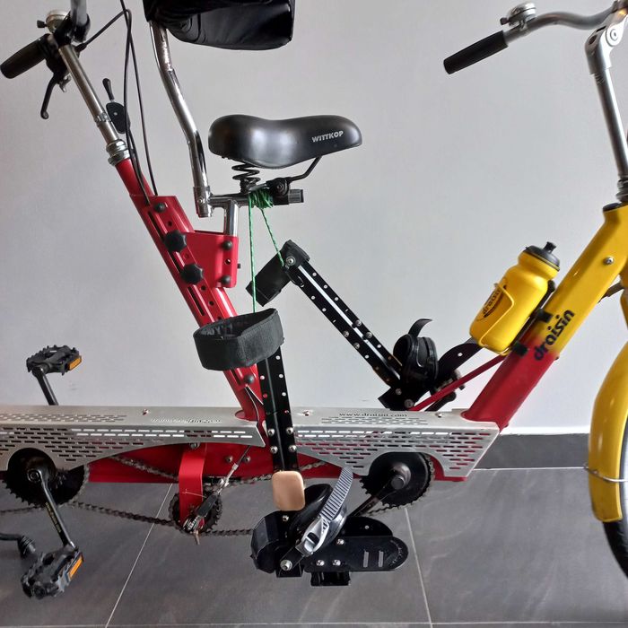 Draisin Lotse rower tandem rehabilitacyjny 24"